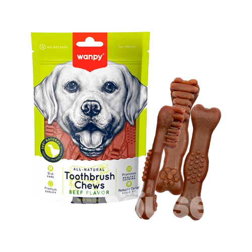 Зубна щітка з яловичиною для собак