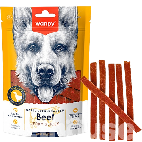 Ласощі скибочки яловичини з качкою