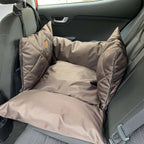 Автокрісло для собак шоколад