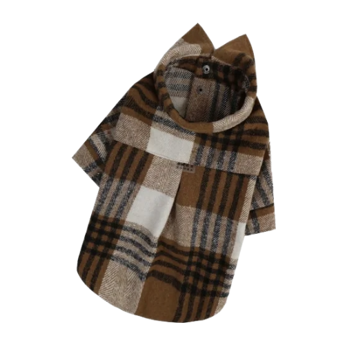 Сорочка картата шоколад