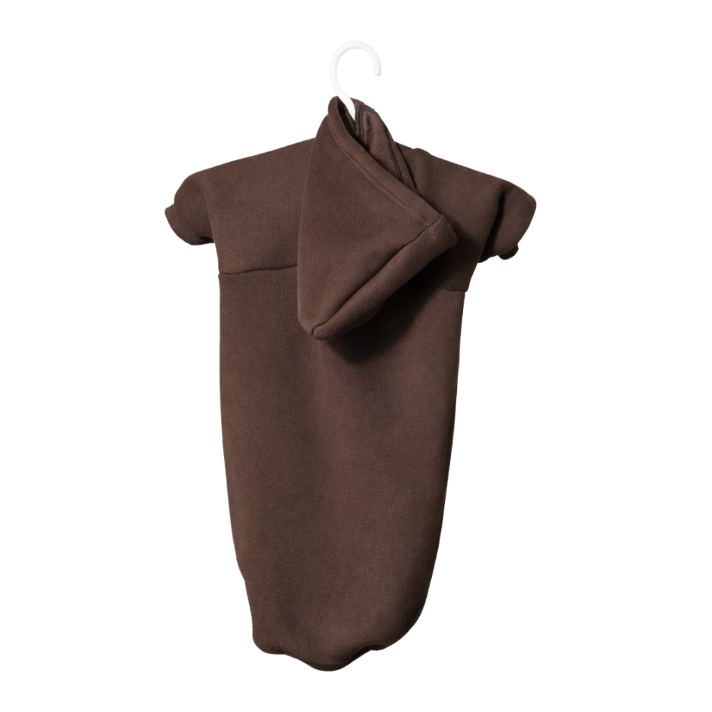 Худі Wooki тринитка з начісом Шоколад