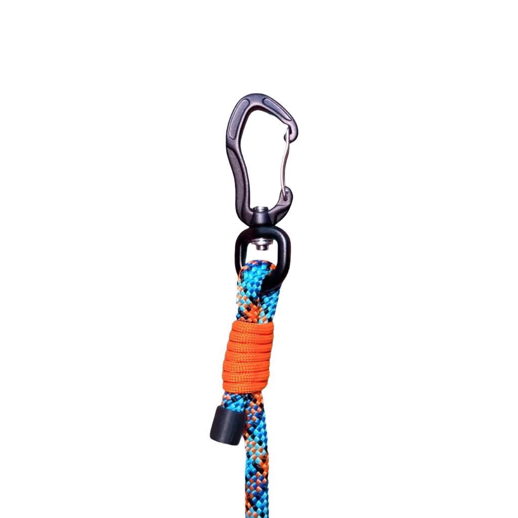 SPES повідець hands free 2в1, 8мм, 3м, blue orange