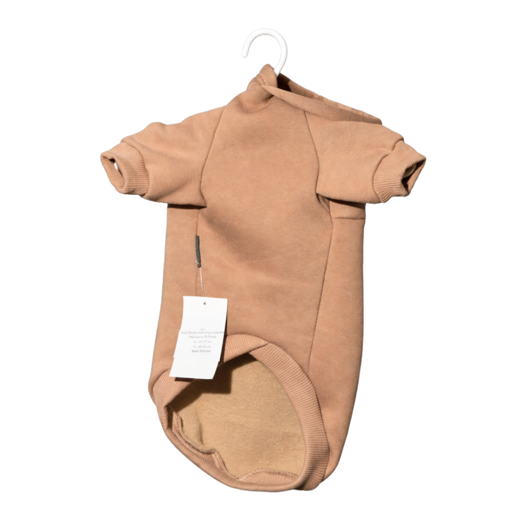 Худі Wooki тринитка з начісом Карамель