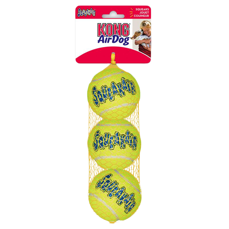 Іграшка KONG SqueakAir Ball тенісний м'яч M