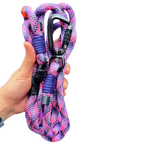 SPES повідець hands free 2в1, 10мм, 3м, berry mix