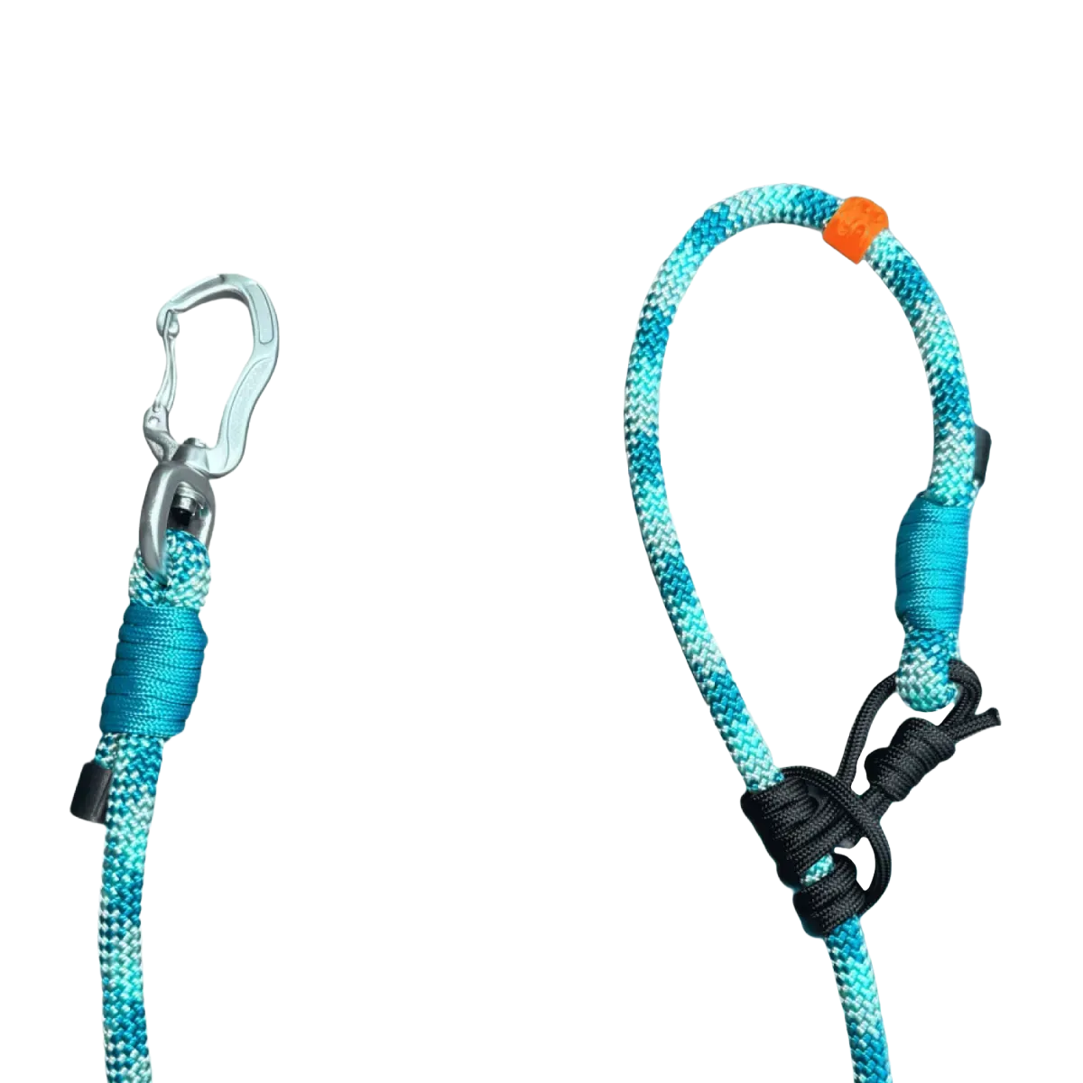 SPES повідець hands free 2в1, 8мм, 4м, sea