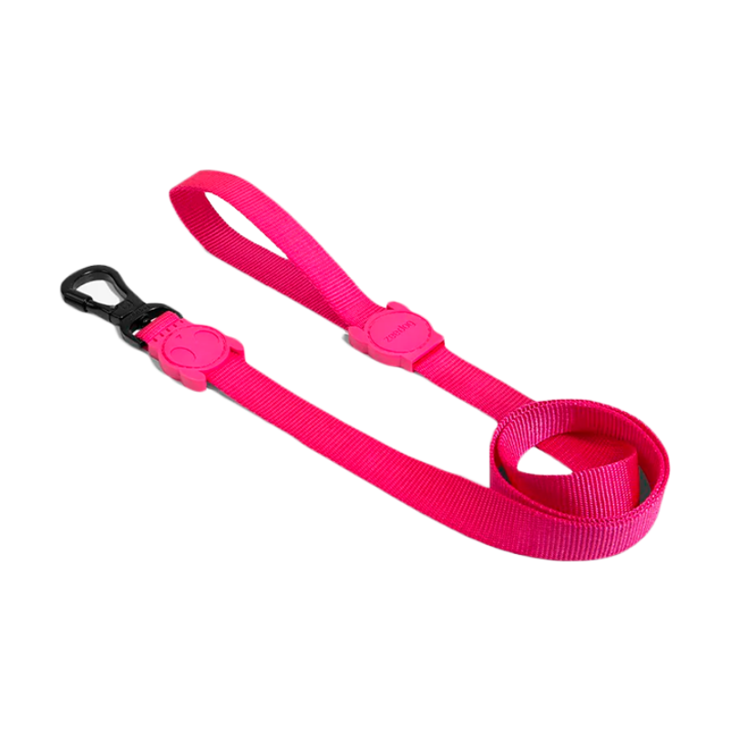 Повідець для собак Zee.Dog Pink Led