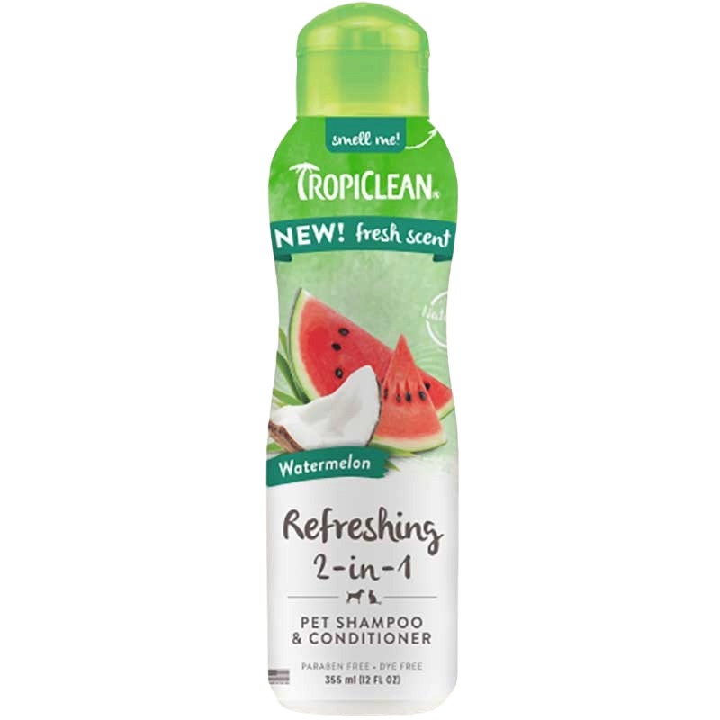 Шампунь-кондиціонер кавун TropiClean - Watermelon Refreshing, 355 мл