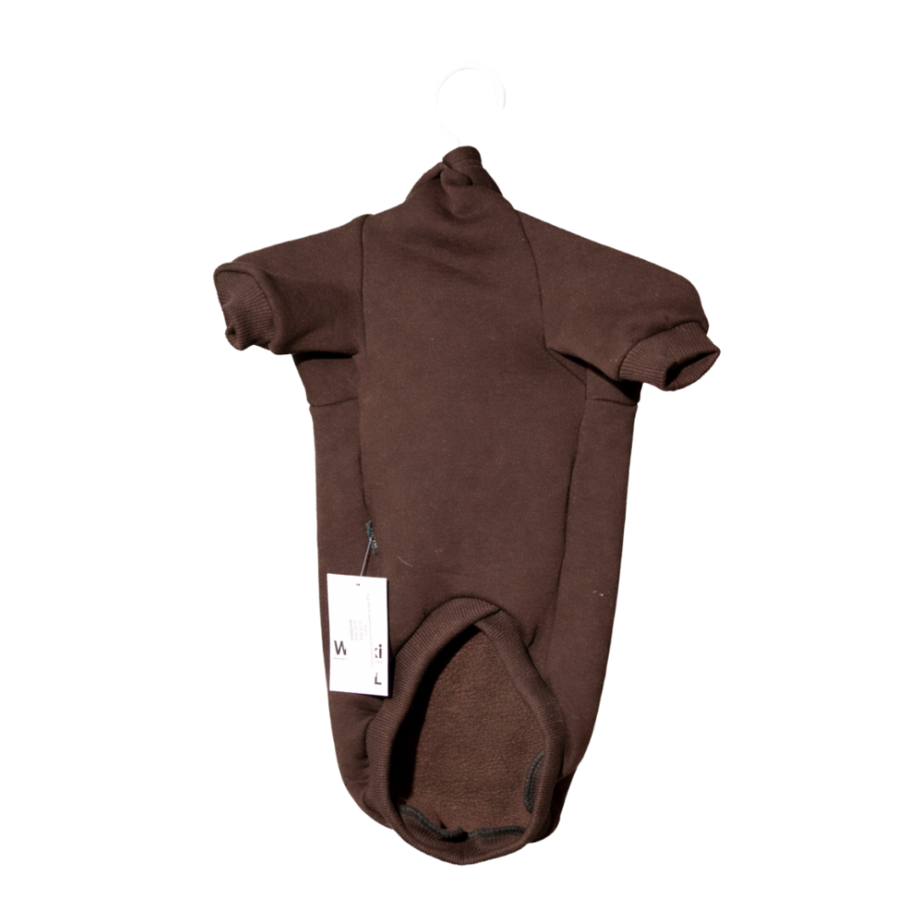 Худі Wooki тринитка з начісом Шоколад