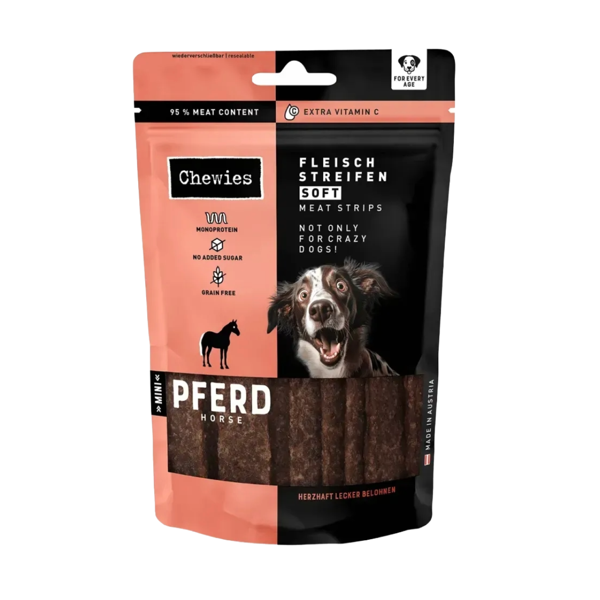 Ласощі для собак конина Chewies