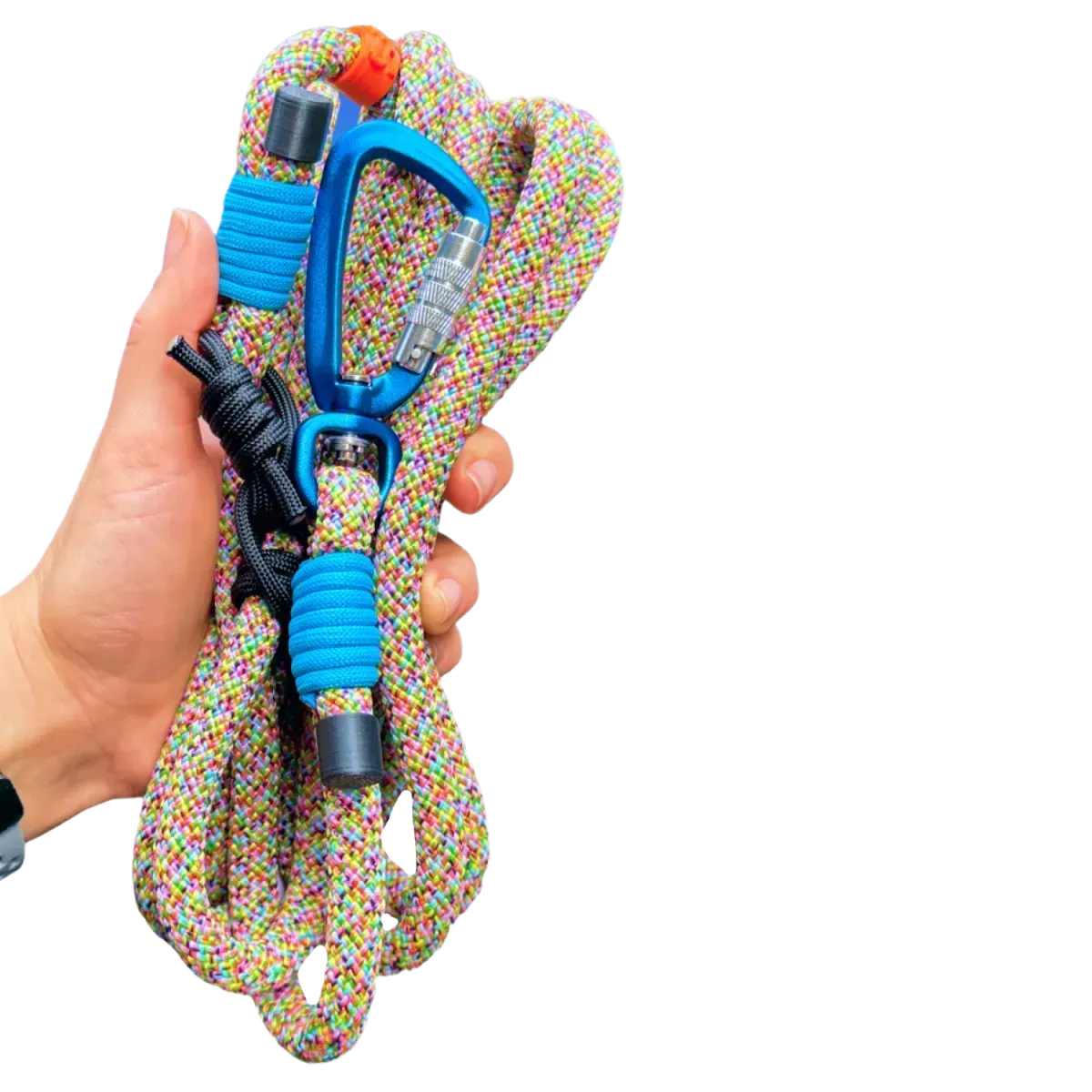 SPES повідець hands free 2в1, 10мм, 3м, flower