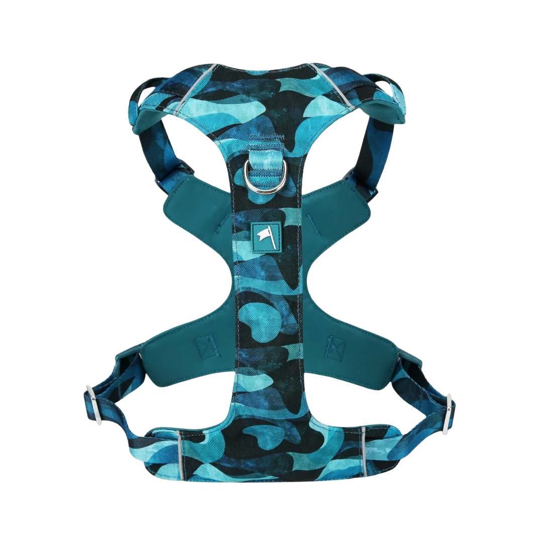 Шлея для собак Twiggy Tags Adventure LITE Harness, колір Lagoon