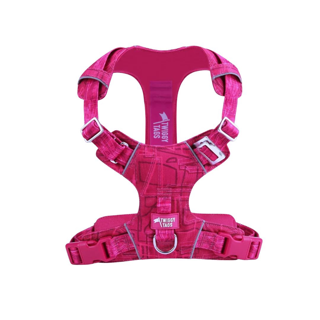 Шлея для собак Twiggy Tags Adventure LITE Harness, колір Sakura