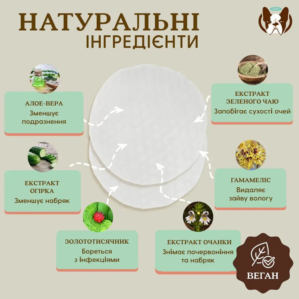 Серветки для носика Snout Wipes