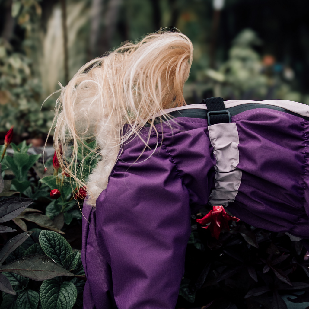 Зимовий кобінезон фіолетово-ліловий