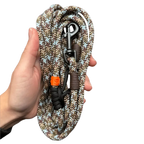 SPES повідець hands free 2в1, 6мм, 3м, XS, cold forest
