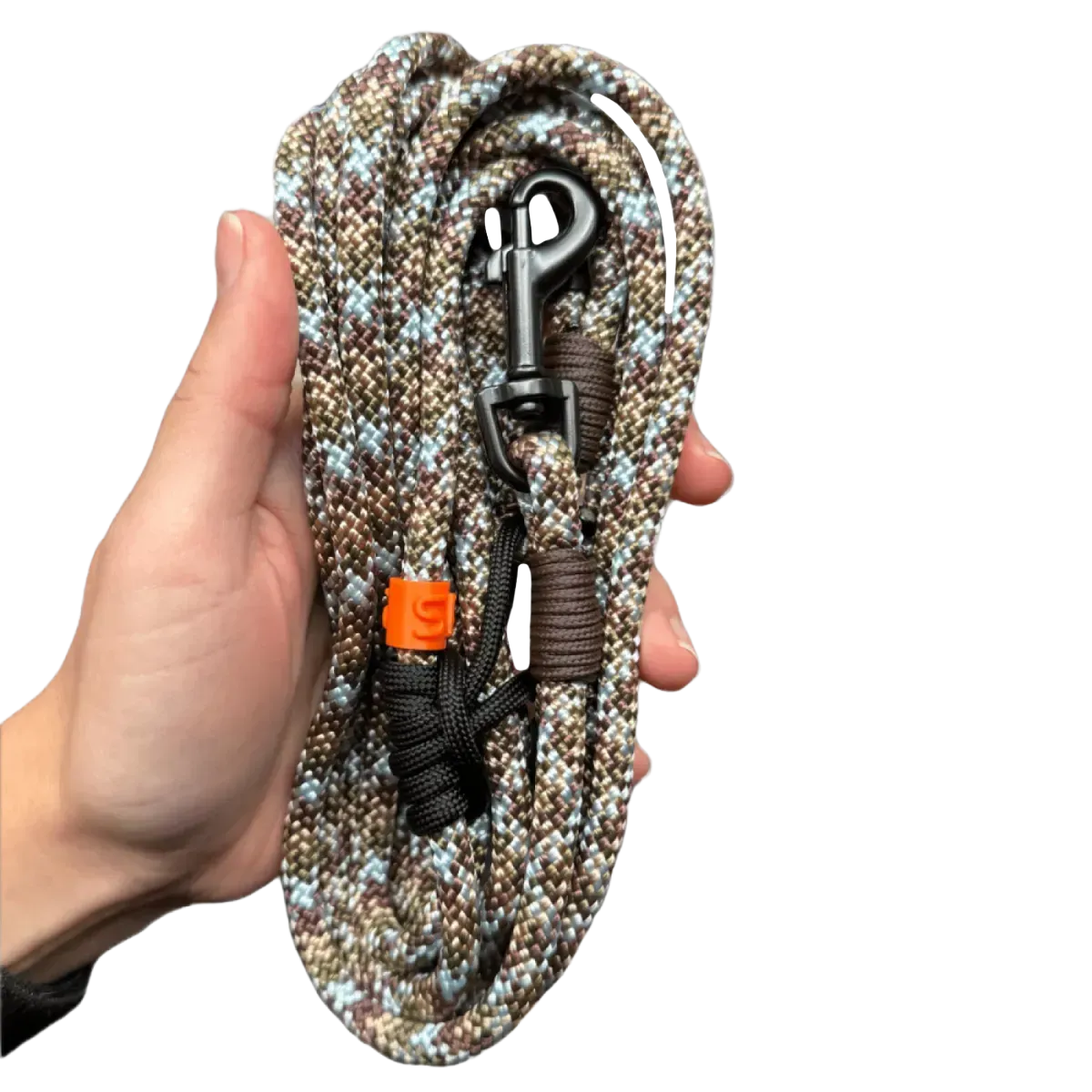 SPES повідець hands free 2в1, 6мм, 3м, XS, cold forest