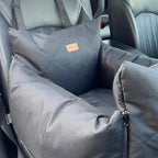 Автокрісло для собак чорне