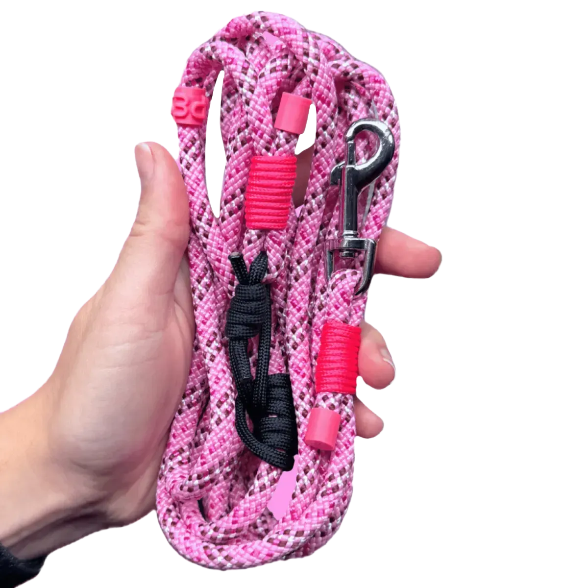SPES повідець hands free 2в1, 6мм, 3м, S, pink panther