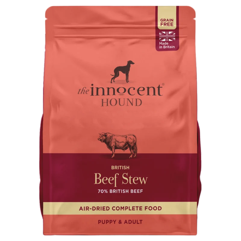 Корм для собак сухий повнораціонний Innocent Hound з британської яловичини, 1,5кг
