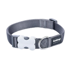 Нашийник для собак класичний холодний сірий