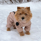 Зимовий кобінезон бежевий