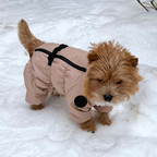 Зимовий кобінезон бежевий