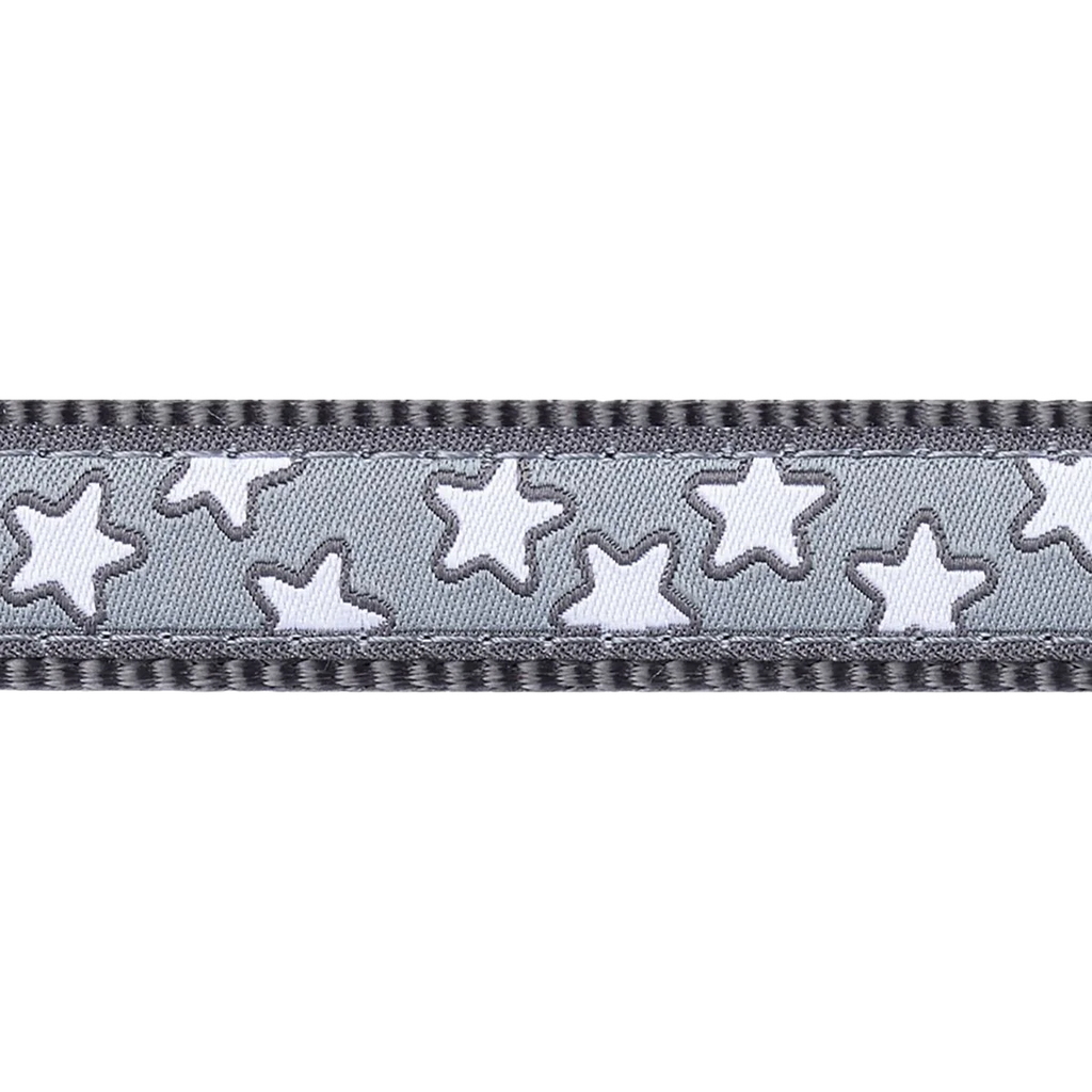 Шлея для собак Red Dingo класична - Stars Cool Grey