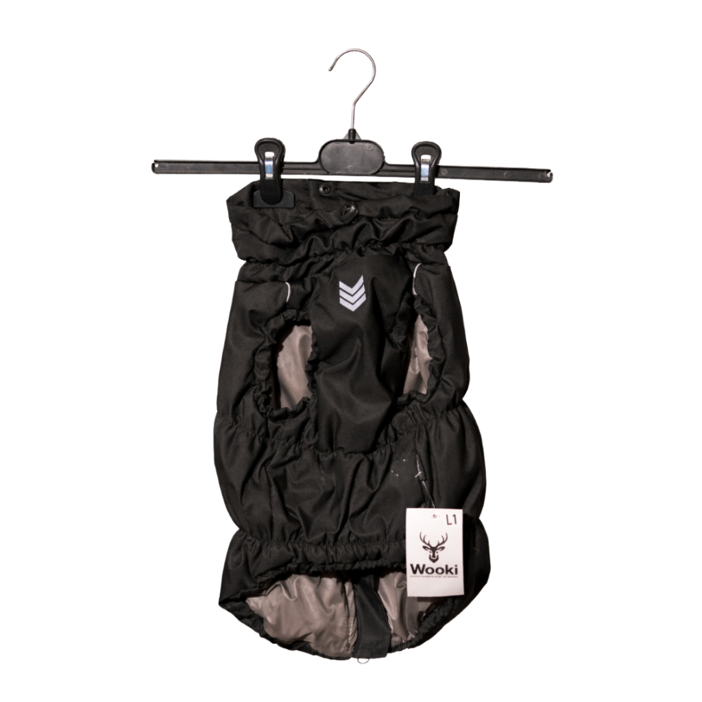 Жилет для собак Wooki чорний