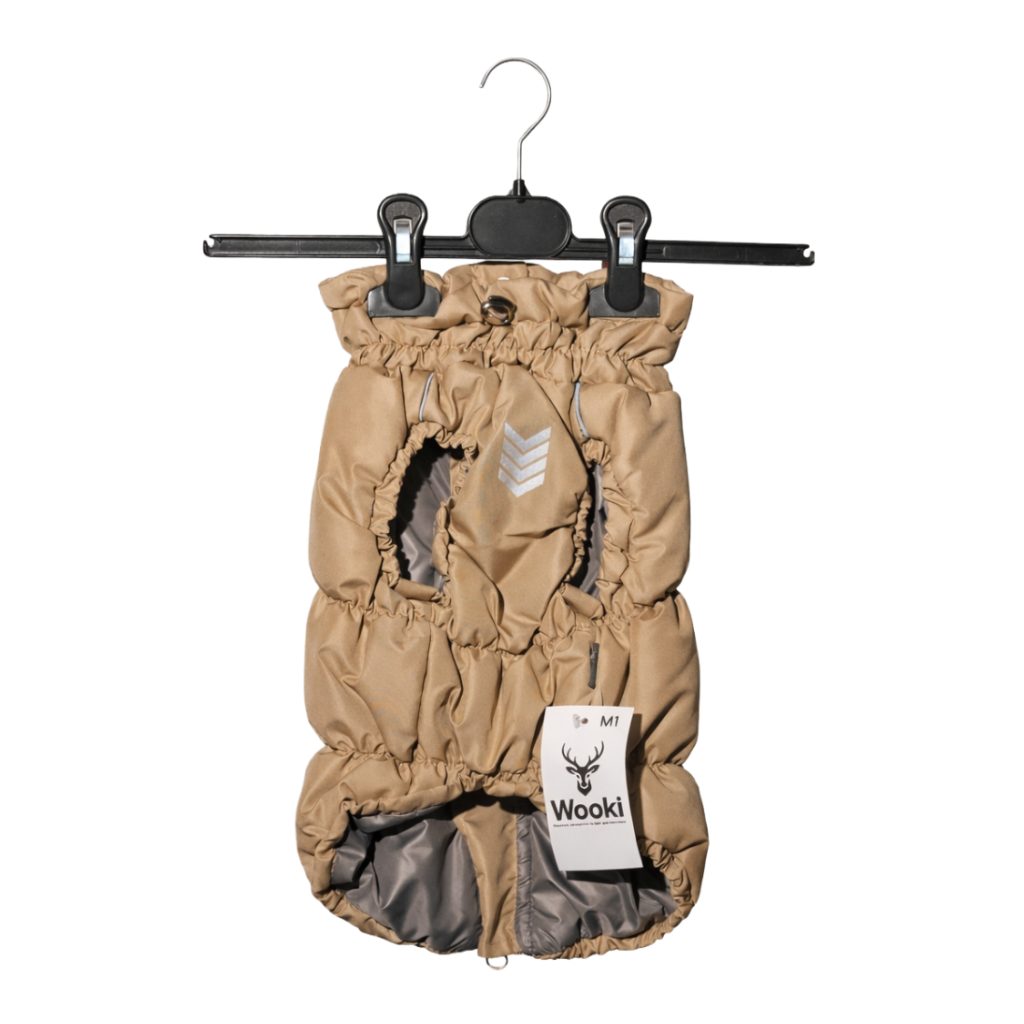 Жилет для собак Wooki бежевий