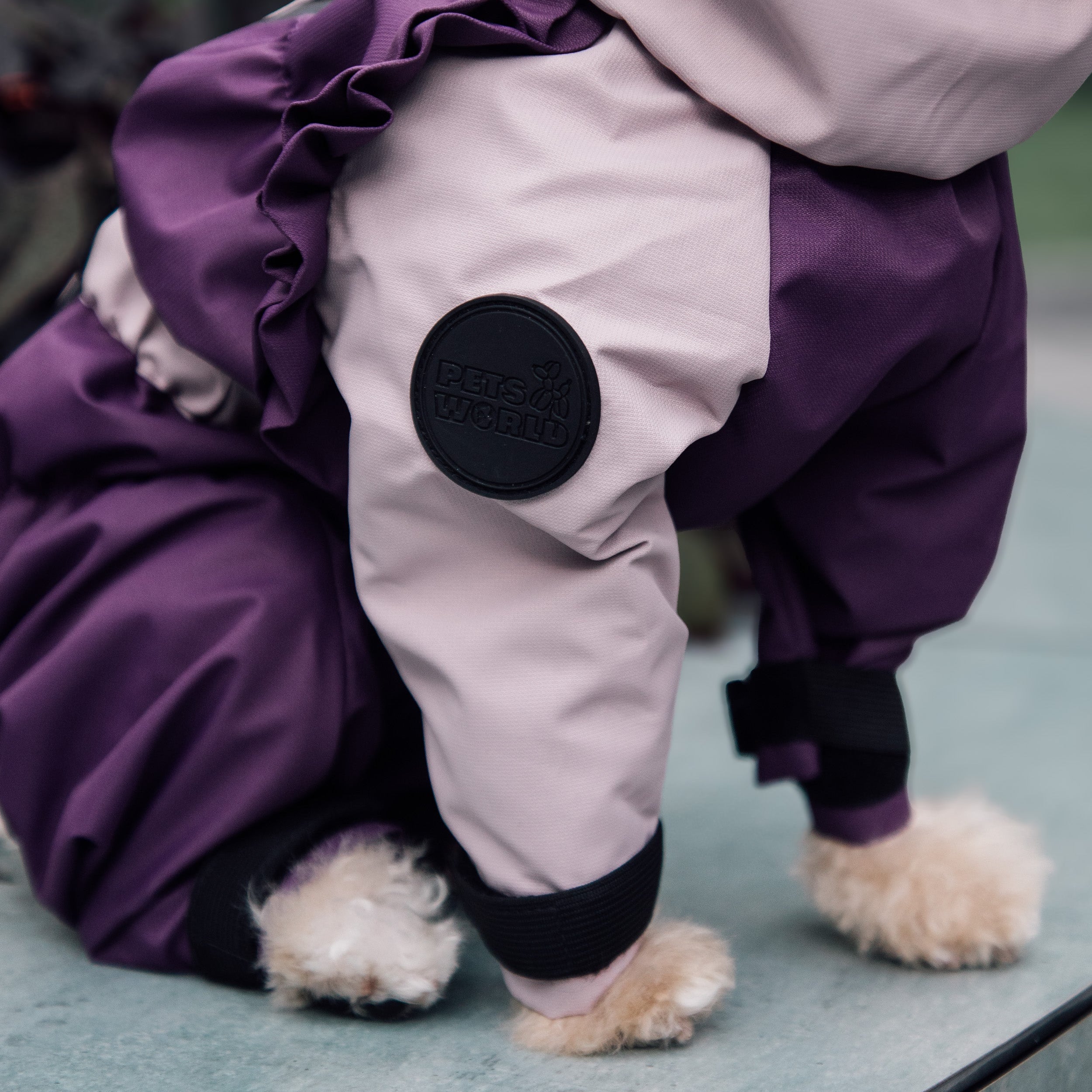 Зимовий кобінезон фіолетово-ліловий