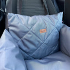 Автокрісло для собак сіре