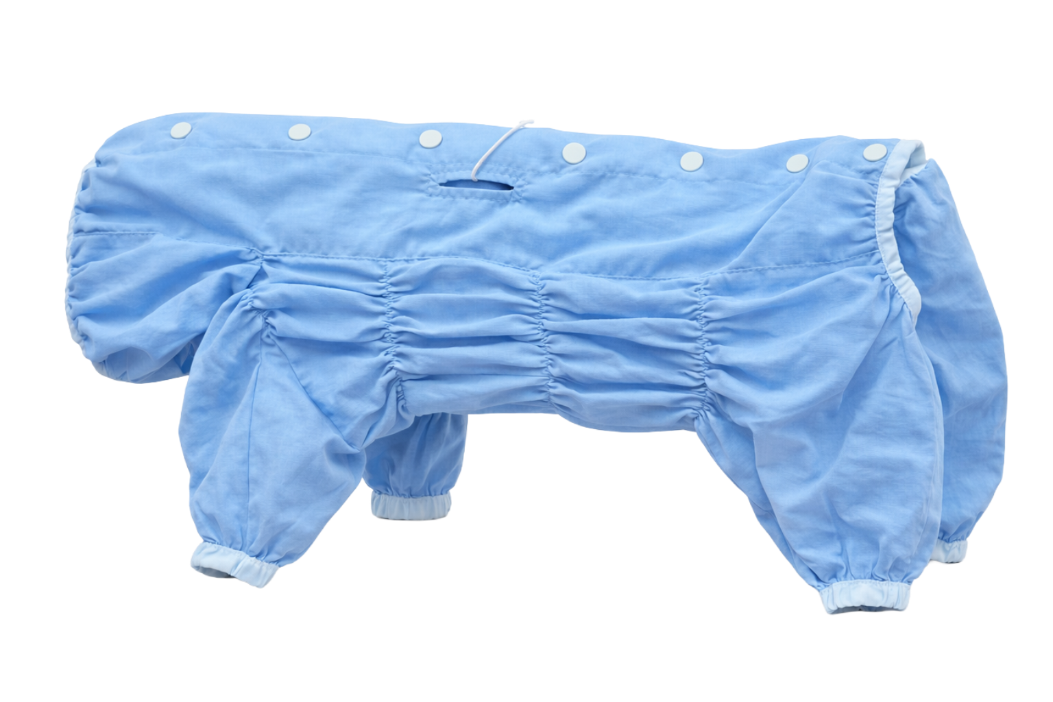 Пильник для собак голубий