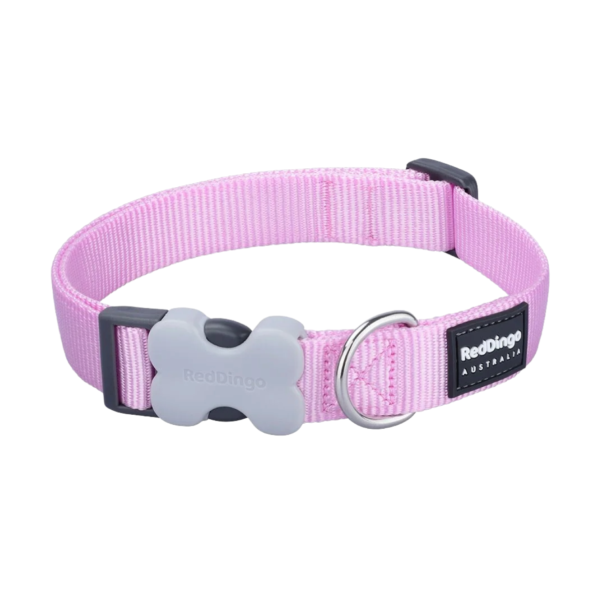 Нашийник для собак класичний пастельно-рожевий