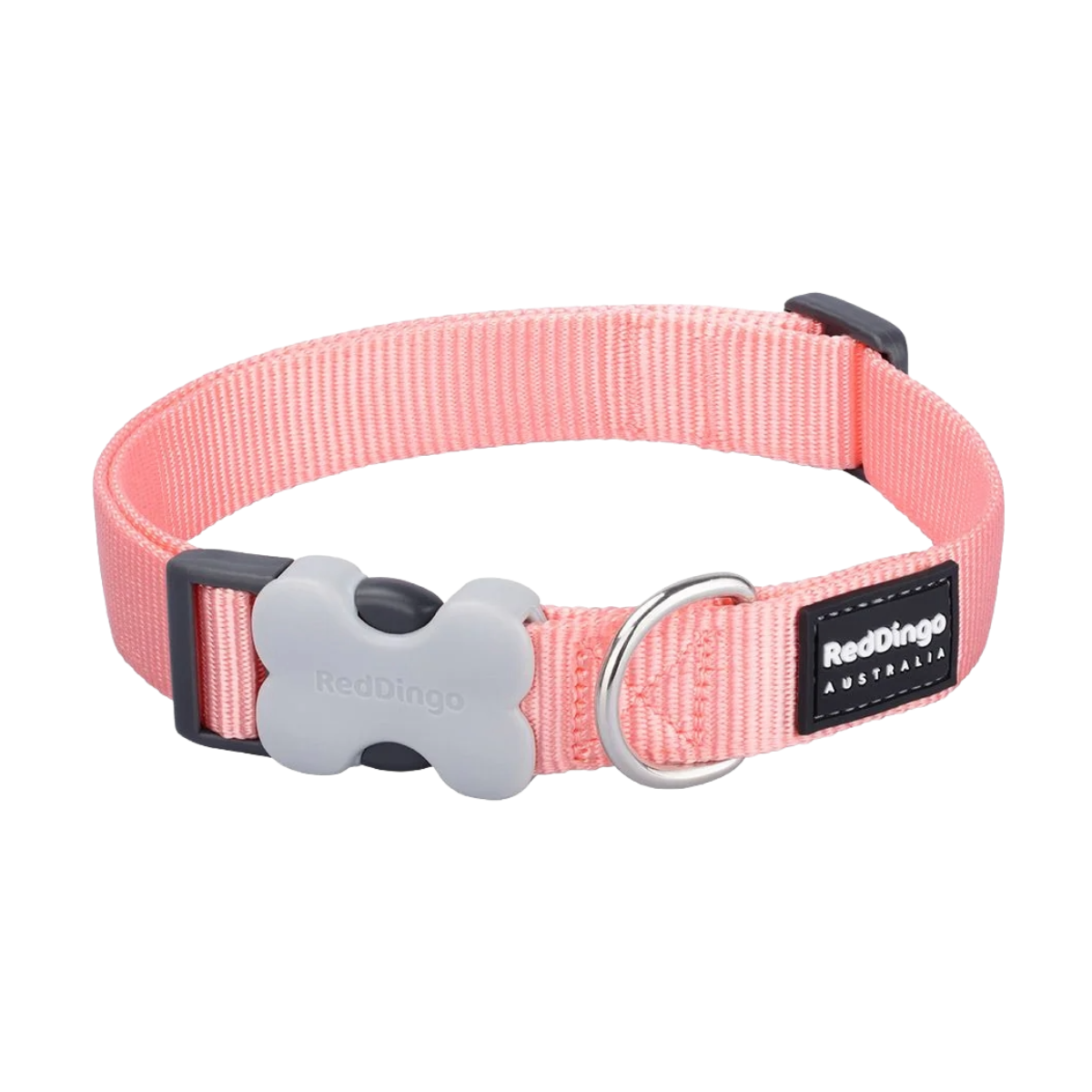 Нашийник для собак класичний пастельно-помаранчевий