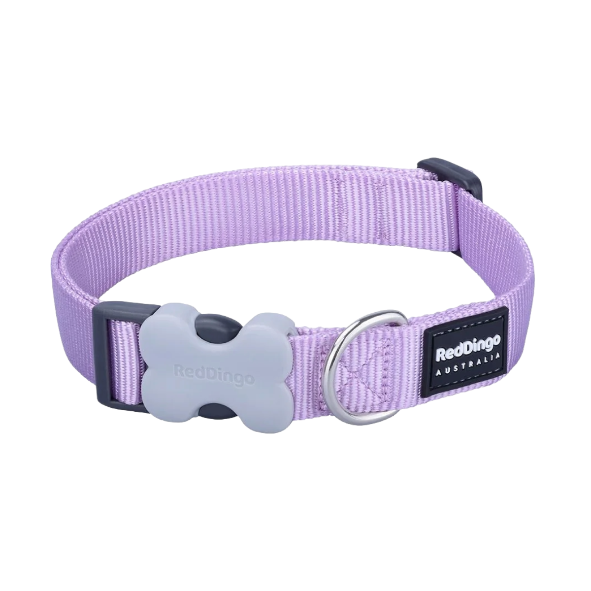 Нашийник для собак класичний пастельно-фіолетовий