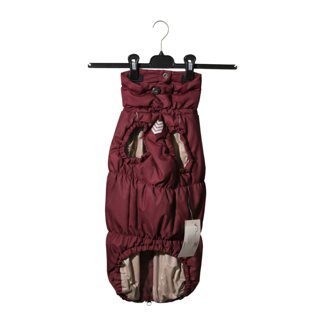 Жилет для собак Wooki бордовий для дівчат