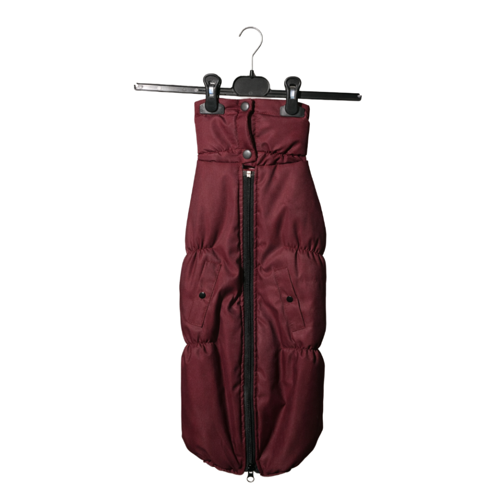 Жилет для собак Wooki бордовий для дівчат