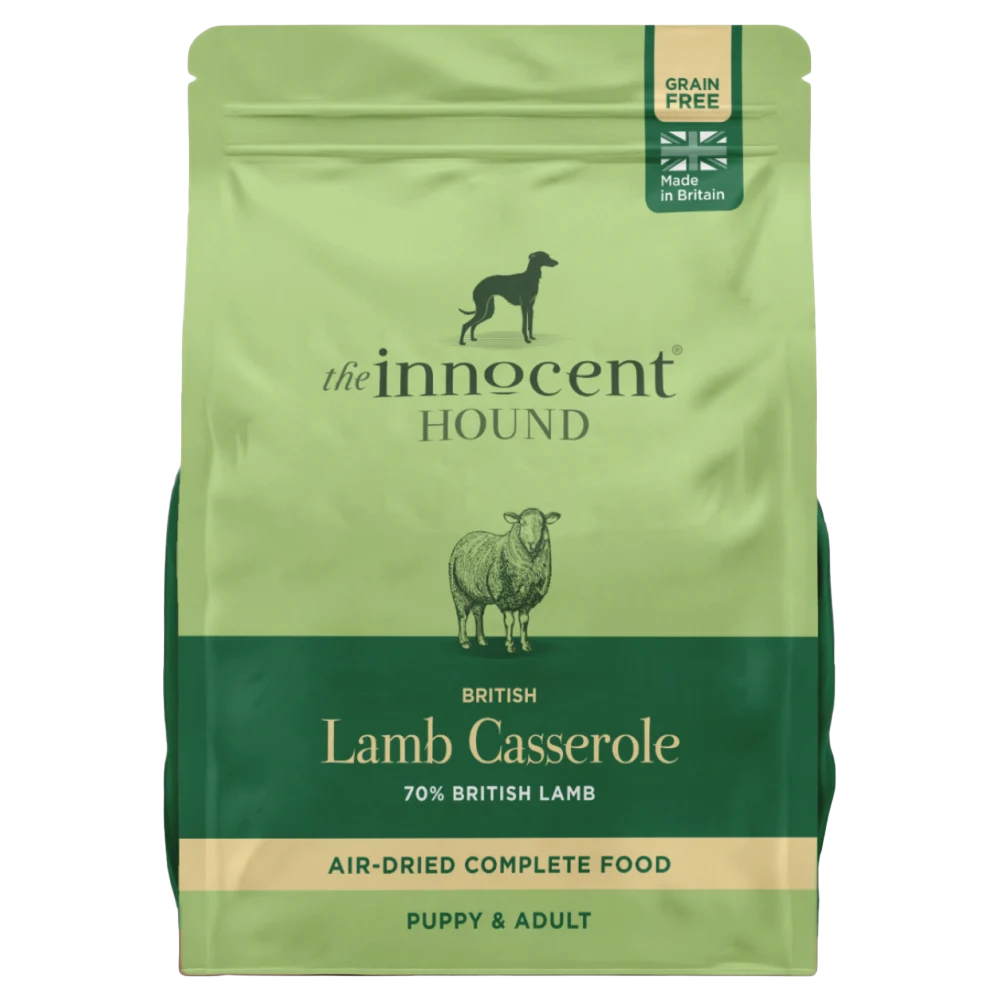 Корм для собак сухий повнораціонний Innocent Hound з британського ягня, 1кг