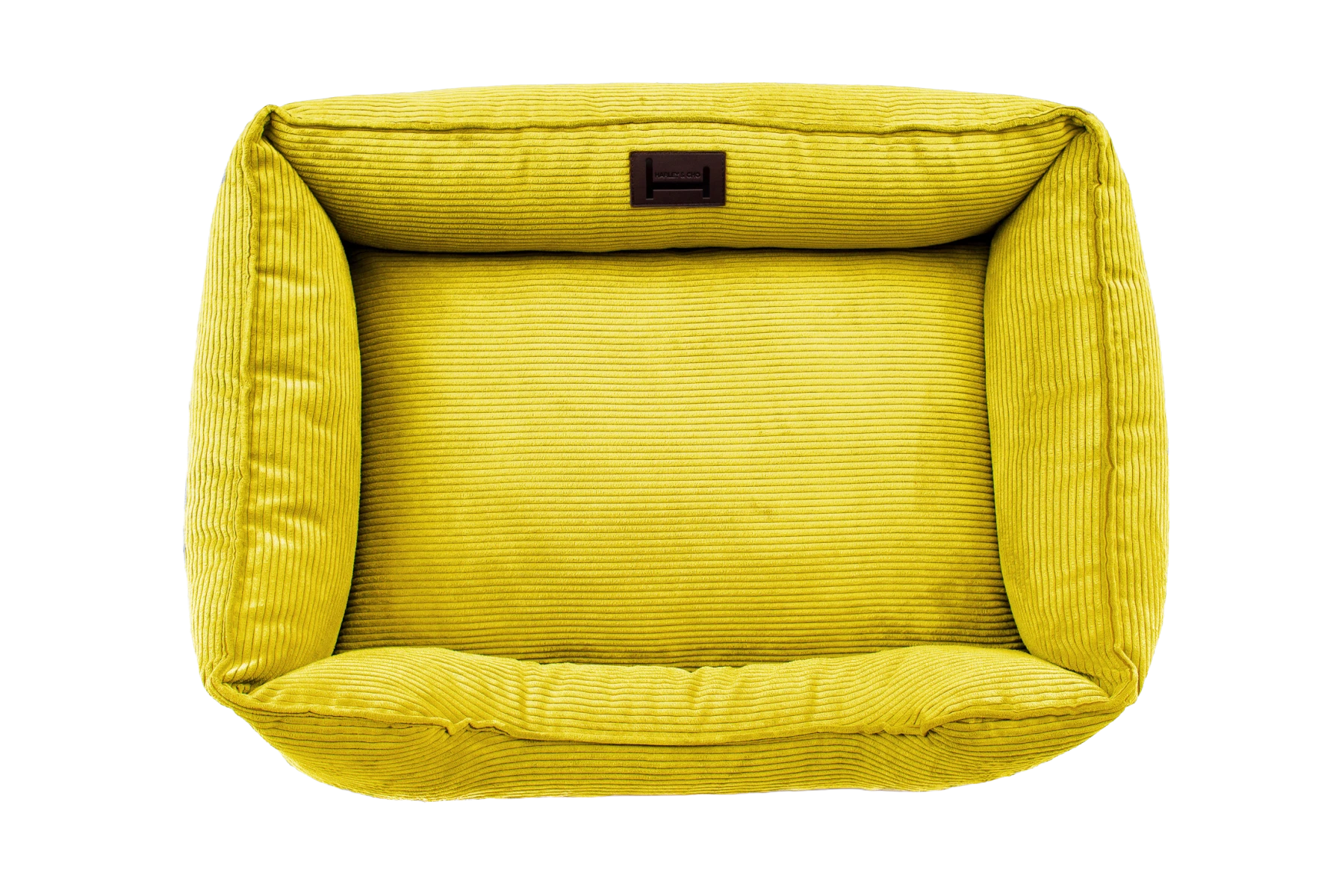 Лежак Dreamer Velvet Yellow