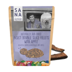 Ласощі для собак з комашок з яблуком