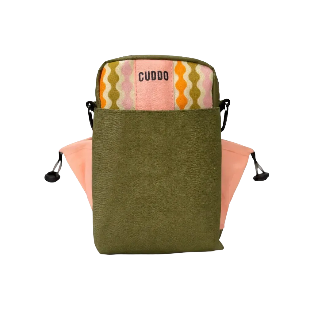 Сумка Cuddo 1.0 Хакі персикова хвиля