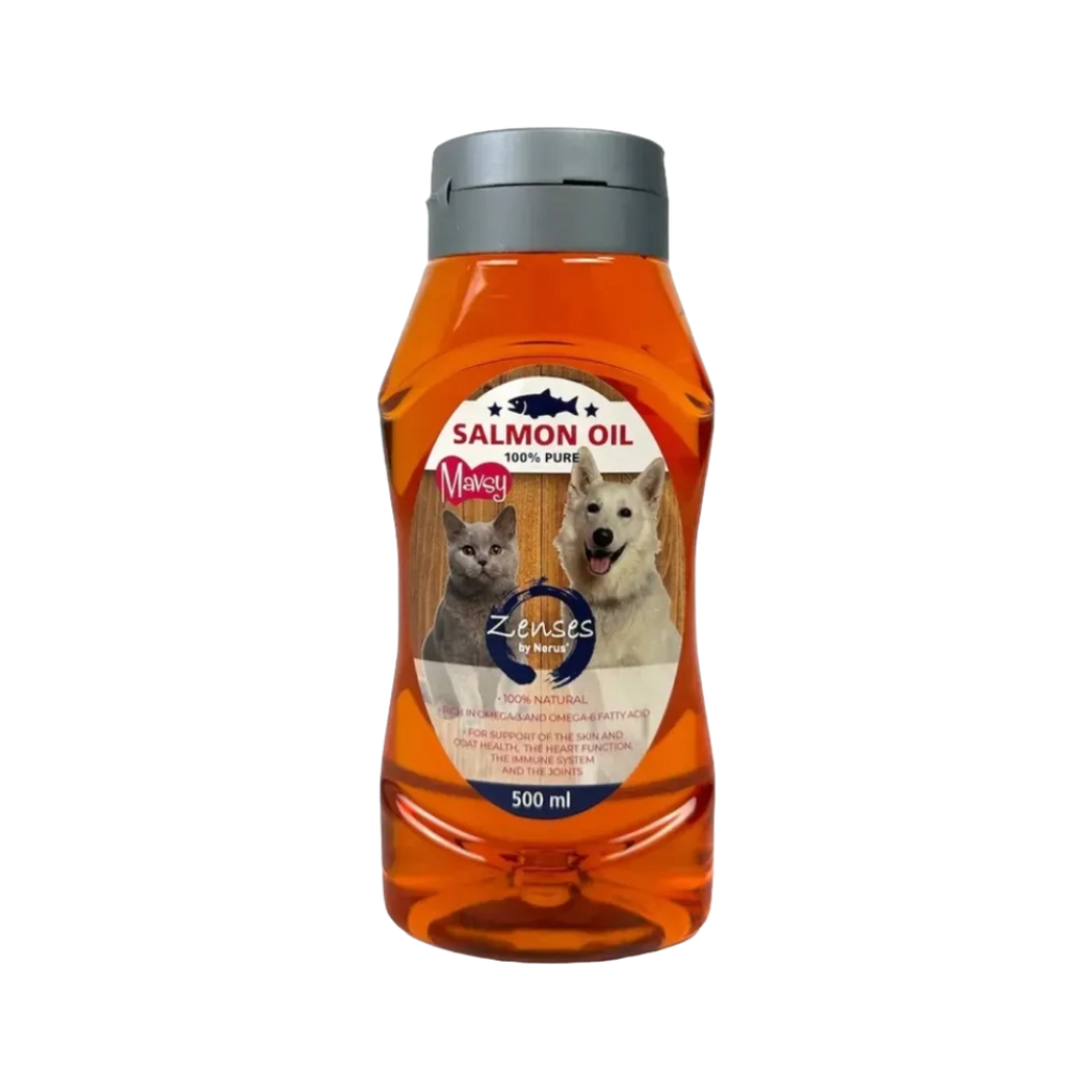 Олія лосося для котів та собак