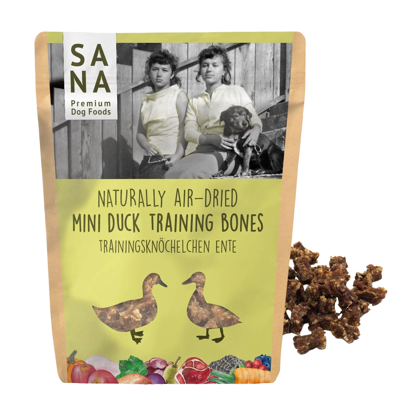 Ласощі для собак міні-кісточки з качкою