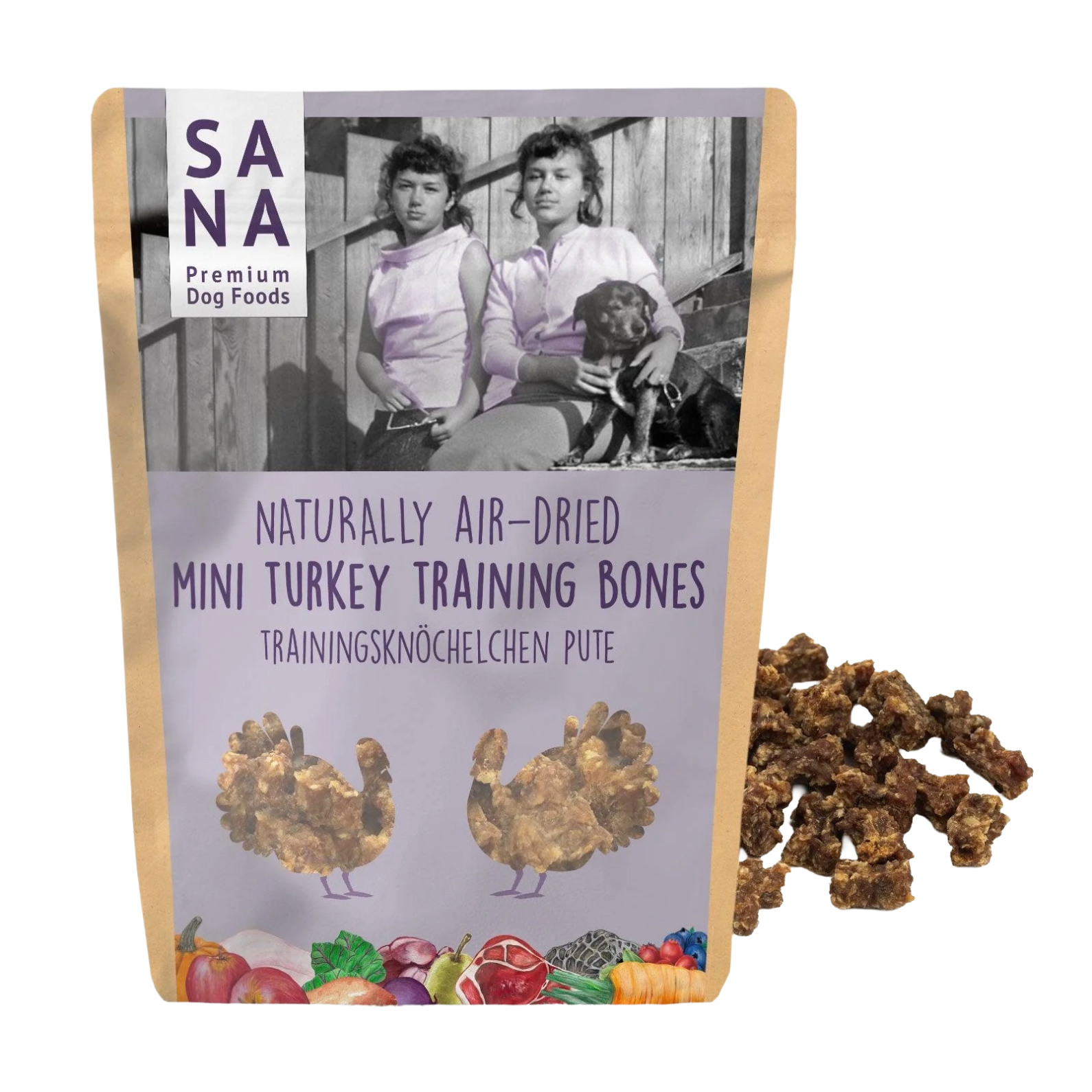 Ласощі для собак міні-кісточки з індичкою