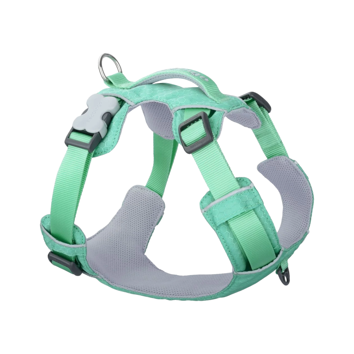 Шлея для собак Red Dingo спортивна полегшена - Pastel Green H-Harness