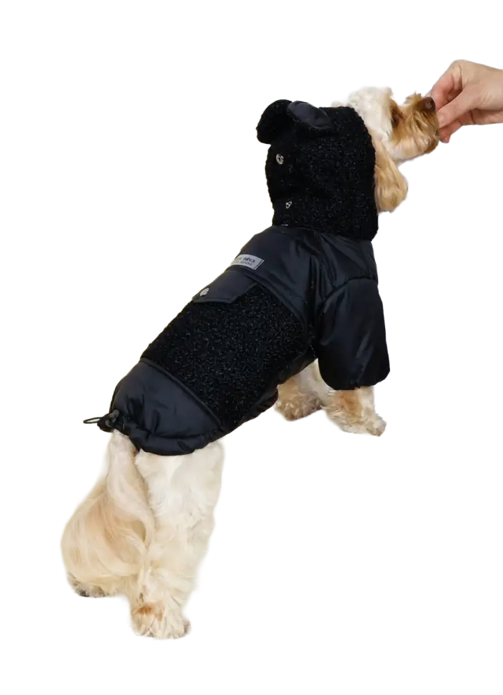 Куртка Teddy чорна