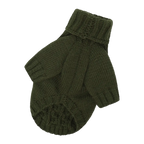 Светр в'язаний Косичка Хакі