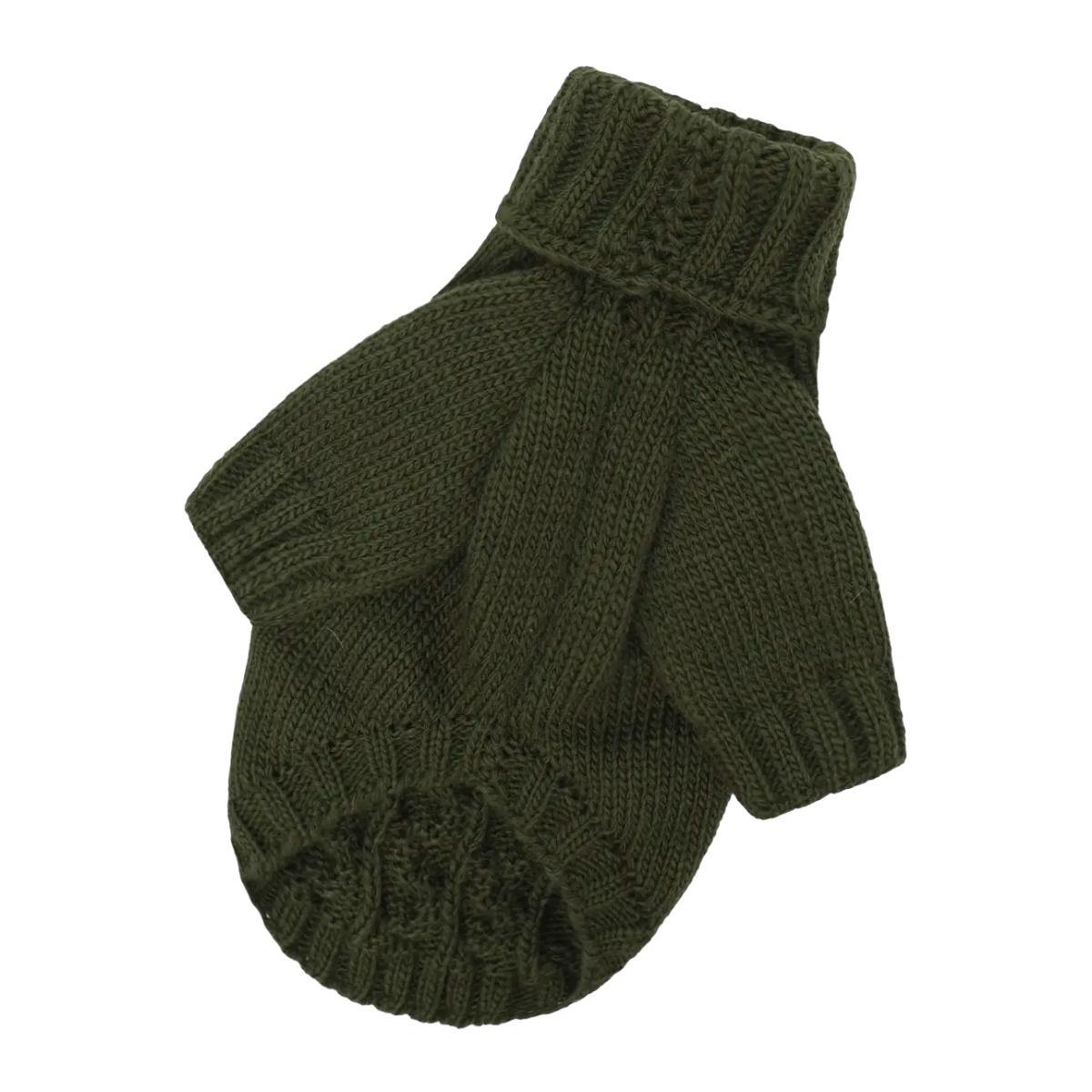 Светр в'язаний Косичка Хакі