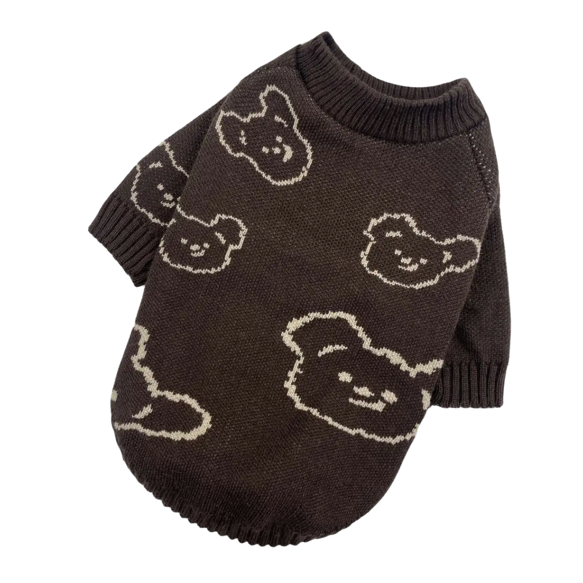 Светр в'язаний Ведмідь коричневий